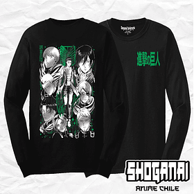 SNK04 Legión de Reconocimiento - Shingeki No Kyojin / Polera manga larga