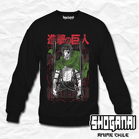 SNK06 Hange Zoe - Shingeki No Kyojin / Crewneck - Poleron Polo