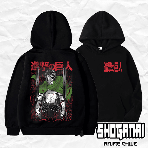 SNK06 Hange Zoe - Shingeki No Kyojin / Hoddie - Poleron Canguro 1