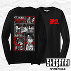 SNK07 Eren, Mikasa y Levi - Shingeki No Kyojin / Polera manga larga 1