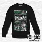 SNK07 OP2 Eren, Mikasa y Levi - Shingeki No Kyojin / Crewneck - Poleron Polo 1