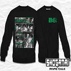 SNK07 OP2 Eren, Mikasa y Levi - Shingeki No Kyojin / Crewneck - Poleron Polo 1