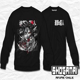 SNK08 Eren - Shingeki No Kyojin / Crewneck - Poleron Polo