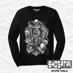 SNK09 Titanes - Shingeki No Kyojin / Polera manga larga