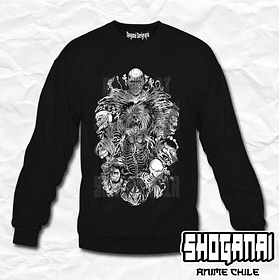 SNK09 Titanes - Shingeki No Kyojin / Crewneck - Poleron Polo