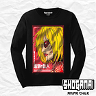SNK10 Annie Leonhart / Titán Hembra - Shingeki No Kyojin / Polera manga larga 1