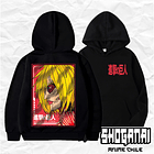 SNK10 Annie Leonhart / Titán Hembra - Shingeki No Kyojin / Hoddie - Poleron Canguro 1