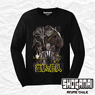 SNK11 Zeke / Titán Bestia - Shingeki No Kyojin / Polera manga larga 1