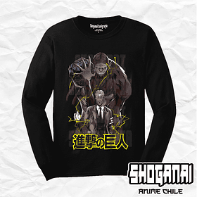 SNK11 Zeke / Titán Bestia - Shingeki No Kyojin / Polera manga larga