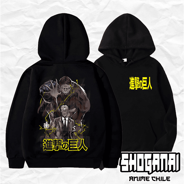 SNK11 Zeke / Titán Bestia - Shingeki No Kyojin / Hoddie - Poleron Canguro 1
