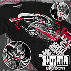 SNK12 Levi Ackerman - Shingeki No Kyojin / Polera manga corta 1