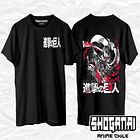 SNK12 Levi Ackerman - Shingeki No Kyojin / Polera manga corta 1