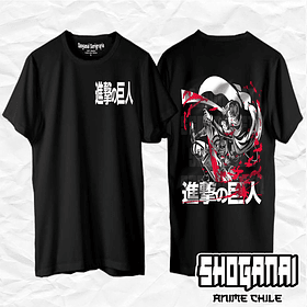 SNK12 Levi Ackerman - Shingeki No Kyojin / Polera manga corta