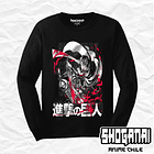 SNK12 Levi Ackerman - Shingeki No Kyojin / Polera manga larga 1
