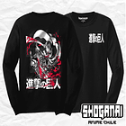 SNK12 Levi Ackerman - Shingeki No Kyojin / Polera manga larga 1