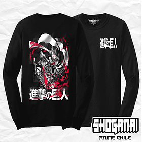 SNK12 Levi Ackerman - Shingeki No Kyojin / Polera manga larga