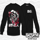 SNK12 Levi Ackerman - Shingeki No Kyojin / Crewneck - Poleron Polo 1