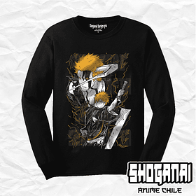 BLCH01 Ichigo Kurosaki - Bleach / Polera manga larga