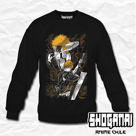 BLCH01 Ichigo Kurosaki - Bleach / Crewneck - Poleron Polo