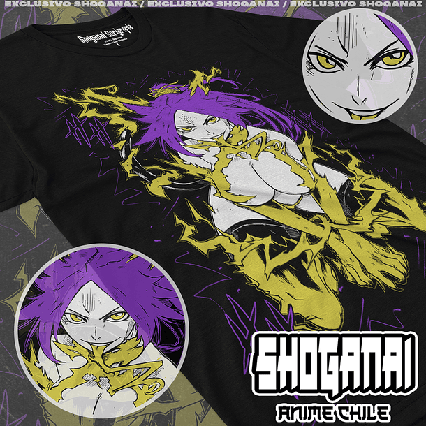BLCH03 Yoruichi Shihoin - Bleach / Polera manga corta 1