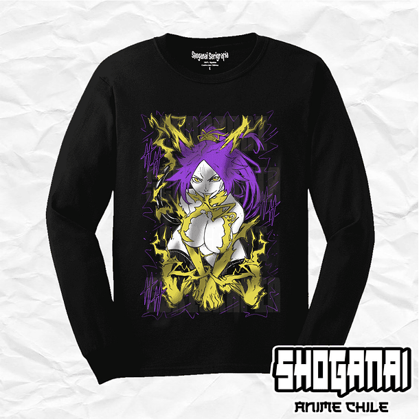 BLCH03 Yoruichi Shihoin - Bleach / Polera manga larga 1