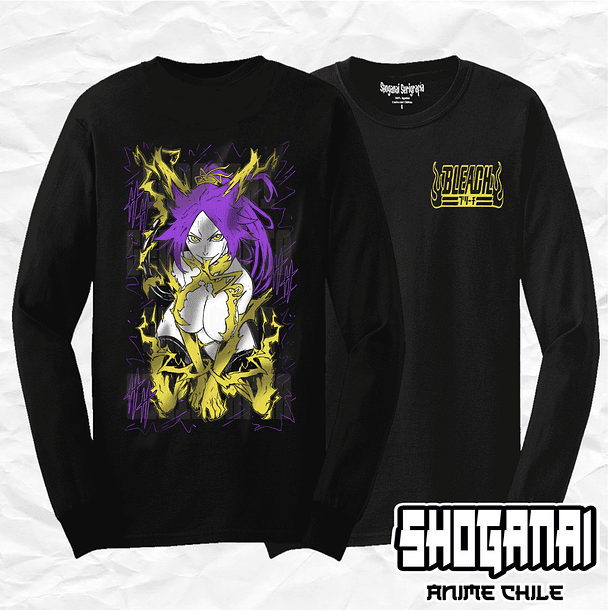 BLCH03 Yoruichi Shihoin - Bleach / Polera manga larga 1