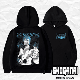 BLCH04 Grimmjow Jaegerjaques - Bleach / Hoddie - Poleron Canguro