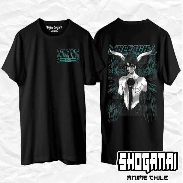 BLCH08 Ulquiorra Cifer - Bleach / Polera manga corta 1
