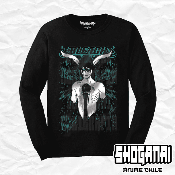 BLCH08 Ulquiorra Cifer - Bleach / Polera manga larga 1