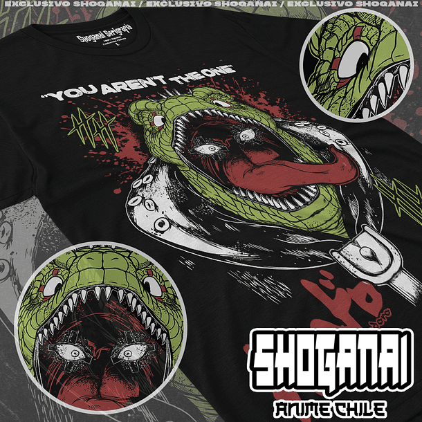 DHD03 Caiman - Dorohedoro / Polera manga corta 1