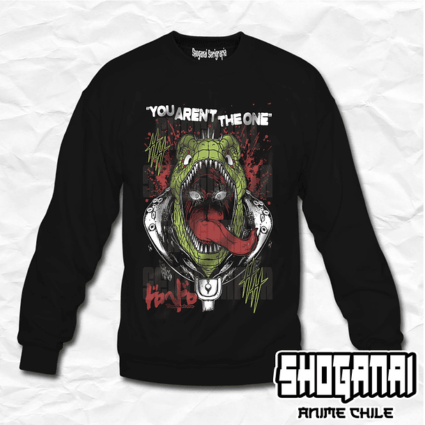 DHD03 Caiman - Dorohedoro / Crewneck - Poleron Polo 1