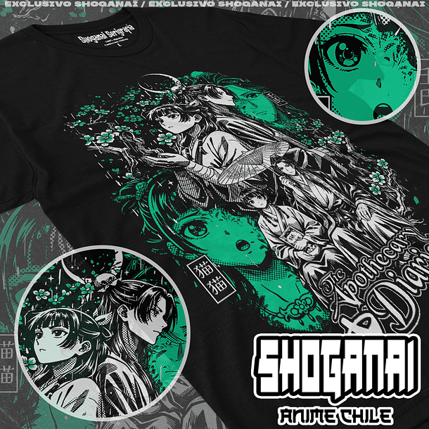 TAD05 Jinshi y Maomao - The Apothecary Diaries / Polera manga corta 1