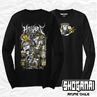 JJK78 OP2 Kinji Hakari - Jujutsu Kaisen / Polera manga larga 1