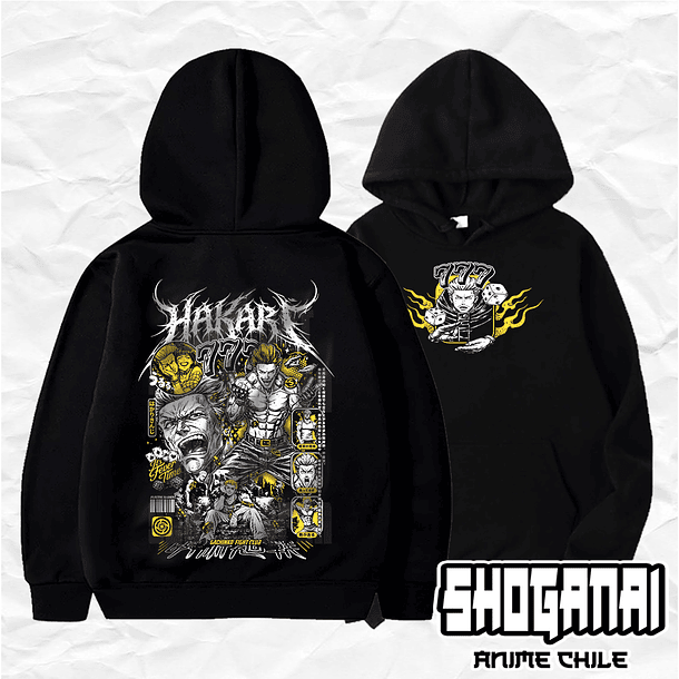 JJK78 OP2 Kinji Hakari - Jujutsu Kaisen / Hoddie - Poleron Canguro 1