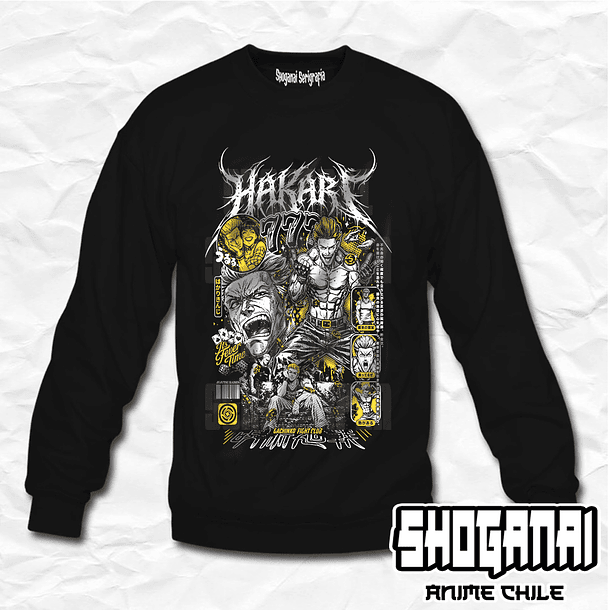 JJK78 OP2 Kinji Hakari - Jujutsu Kaisen / Crewneck - Poleron Polo 1