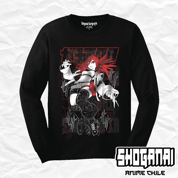 GCH02 Riyo Reaper - Gachiakuta / Polera manga larga 1