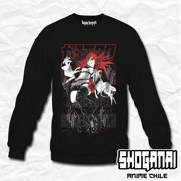 GCH02 Riyo Reaper - Gachiakuta / Crewneck - Poleron Polo 1
