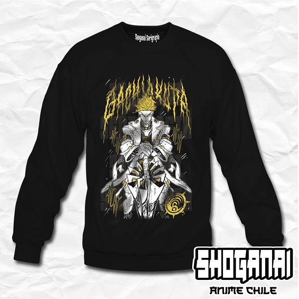 GCH05 Enjin - Gachiakuta / Crewneck - Poleron Polo 1