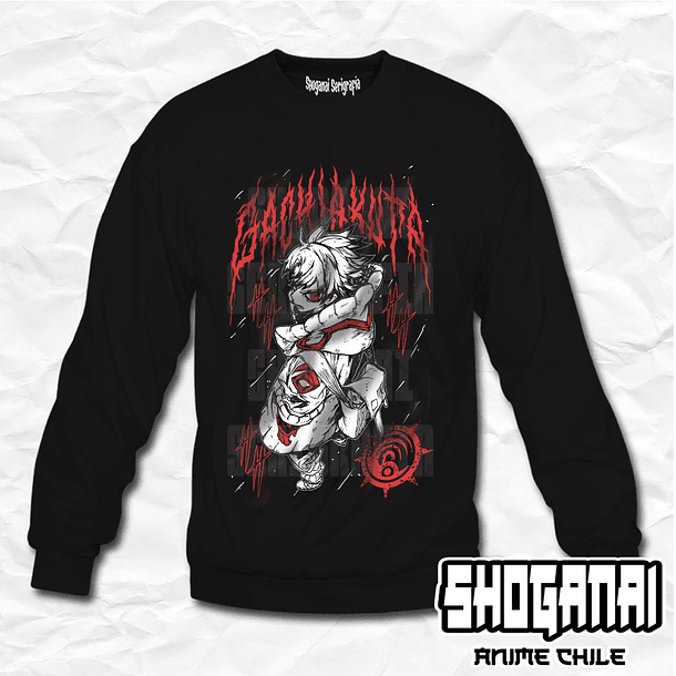 GCH06 Rudo Surebrec - Gachiakuta / Crewneck - Poleron Polo 1