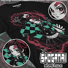 KNY69 Tanjiro Kamado  - Kimetsu No Yaiba / Polera manga corta 1