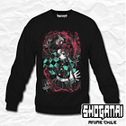 KNY69 Tanjiro Kamado  - Kimetsu No Yaiba / Crewneck - Poleron Polo 1