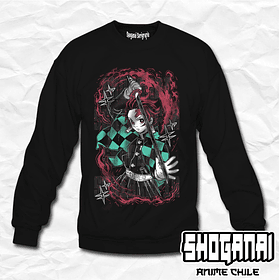 KNY69 Tanjiro Kamado  - Kimetsu No Yaiba / Crewneck - Poleron Polo