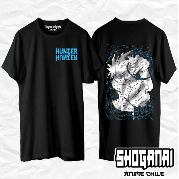 HXH38 Killua Zoldyck - Hunter X Hunter / Polera manga corta 1