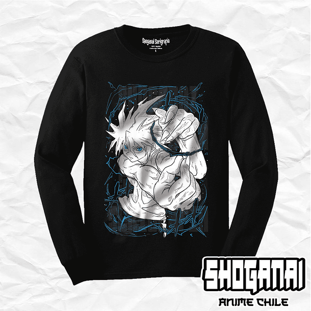 HXH38 Killua Zoldyck - Hunter X Hunter / Polera manga larga 1