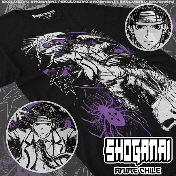 HXH39 Chrollo Lucifer - Hunter X Hunter / Polera manga corta 1