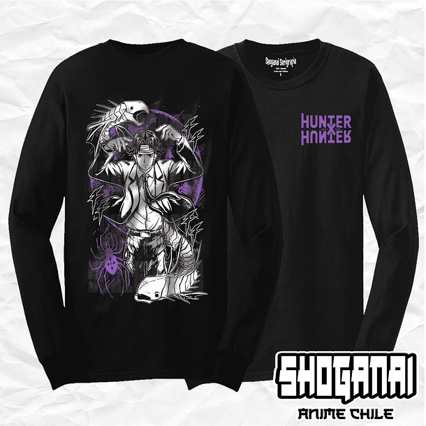 HXH39 Chrollo Lucifer - Hunter X Hunter / Polera manga larga 1