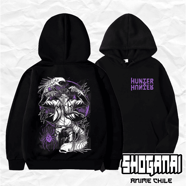 HXH39 Chrollo Lucifer - Hunter X Hunter / Hoddie - Poleron Canguro 1