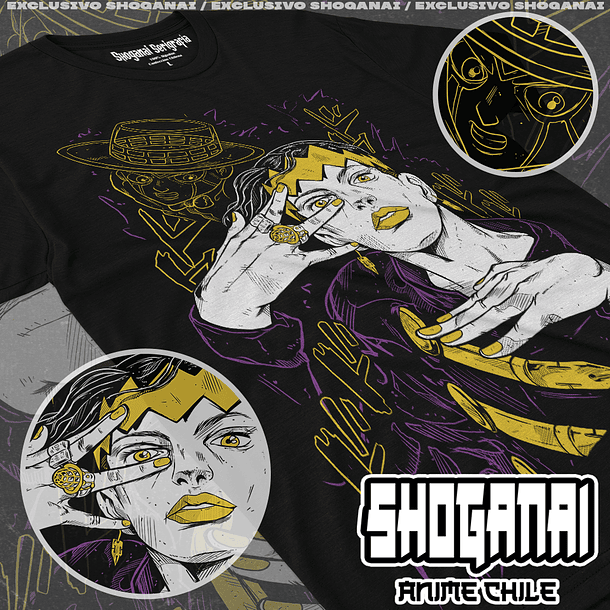 JJS08 Rohan Kishibe - JoJo's Bizarre Adventure / Polera manga corta 1
