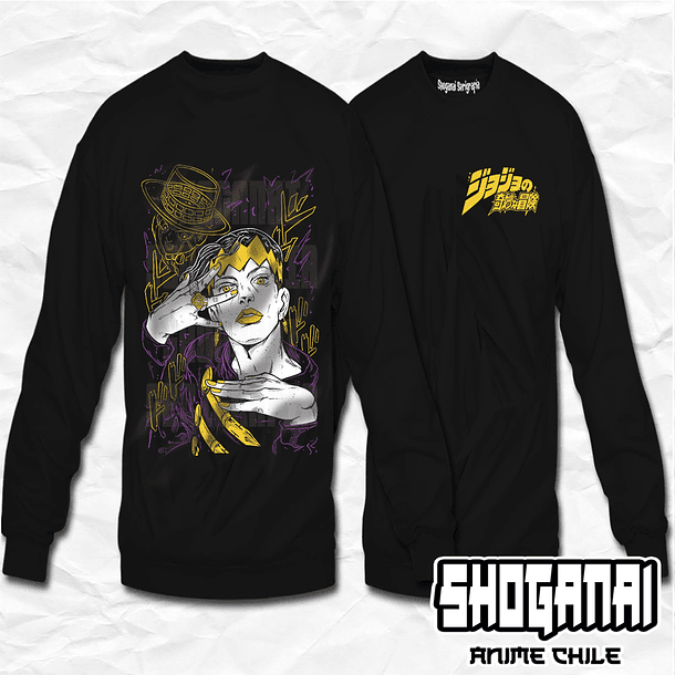 JJS08 Rohan Kishibe - JoJo's Bizarre Adventure / Crewneck - Poleron Polo 1