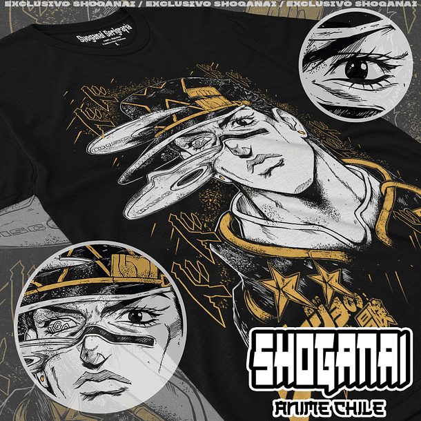 JJS10 Jotaro Kujo - JoJo's Bizarre Adventure / Polera manga corta 1